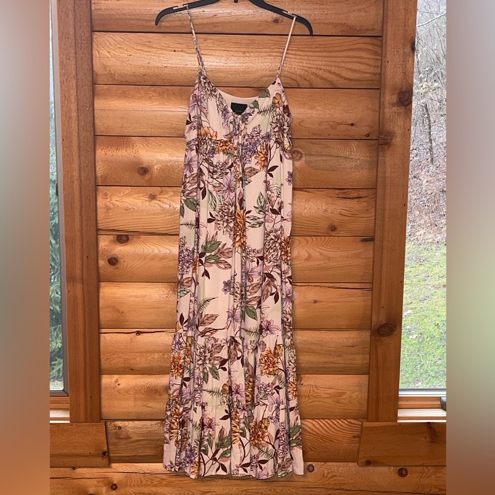 Floral maxi dress